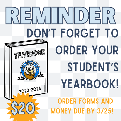 The last day to order yearbooks is March 25.  Don't forget to order yours today! #makingconnections