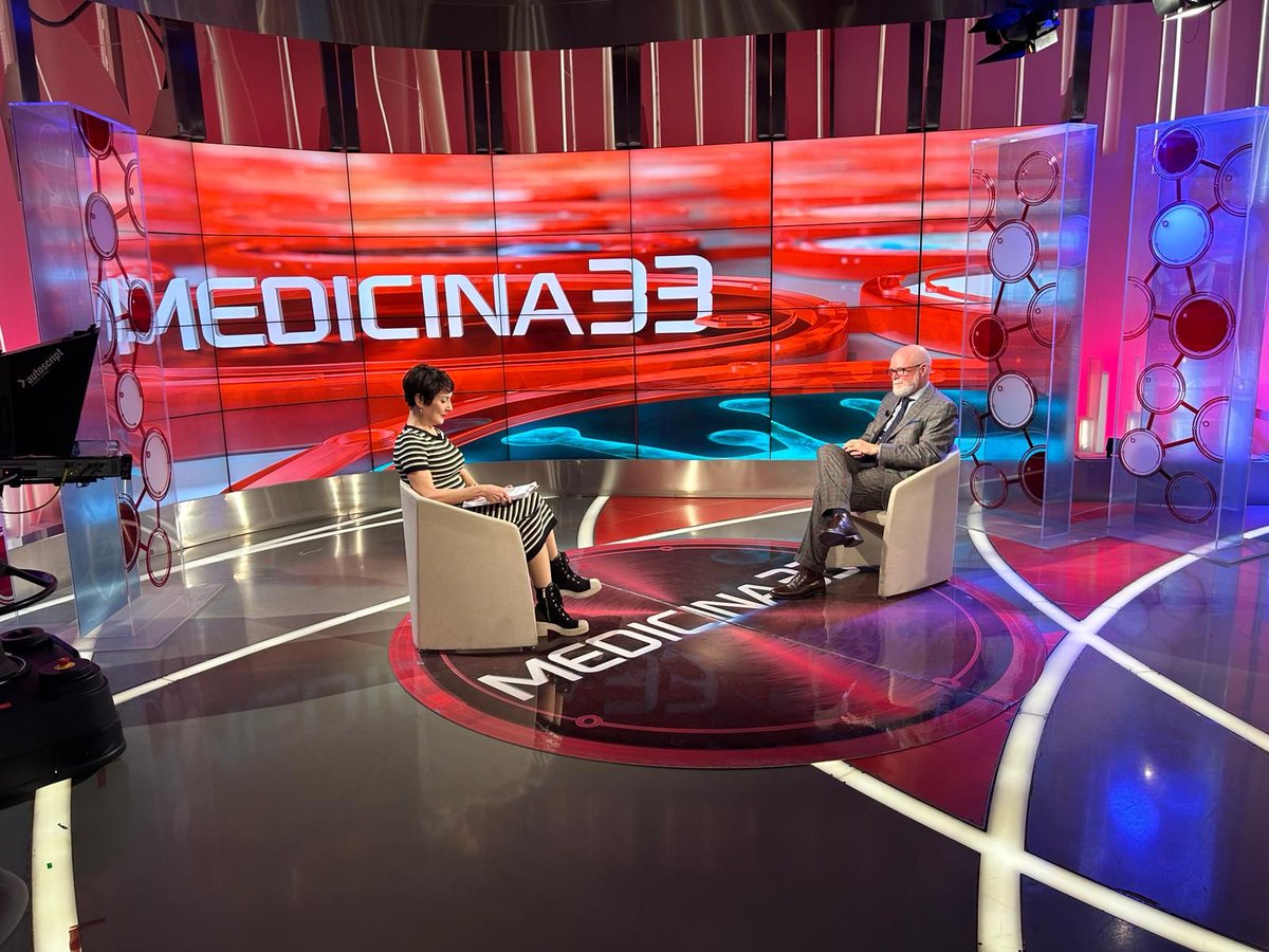 Antonio Uccelli, Direttore Scientifico del @SanMartino_Ge, ospite oggi della rubrica #Medicina33 del @Tg2rai ha risposto alle domande di @laurabertitg2 per guidarci alla scoperta del progetto Mnesys, partenariato esteso in Neuroscienze finanziato dal #PNRR. #SettimanaDelCervello