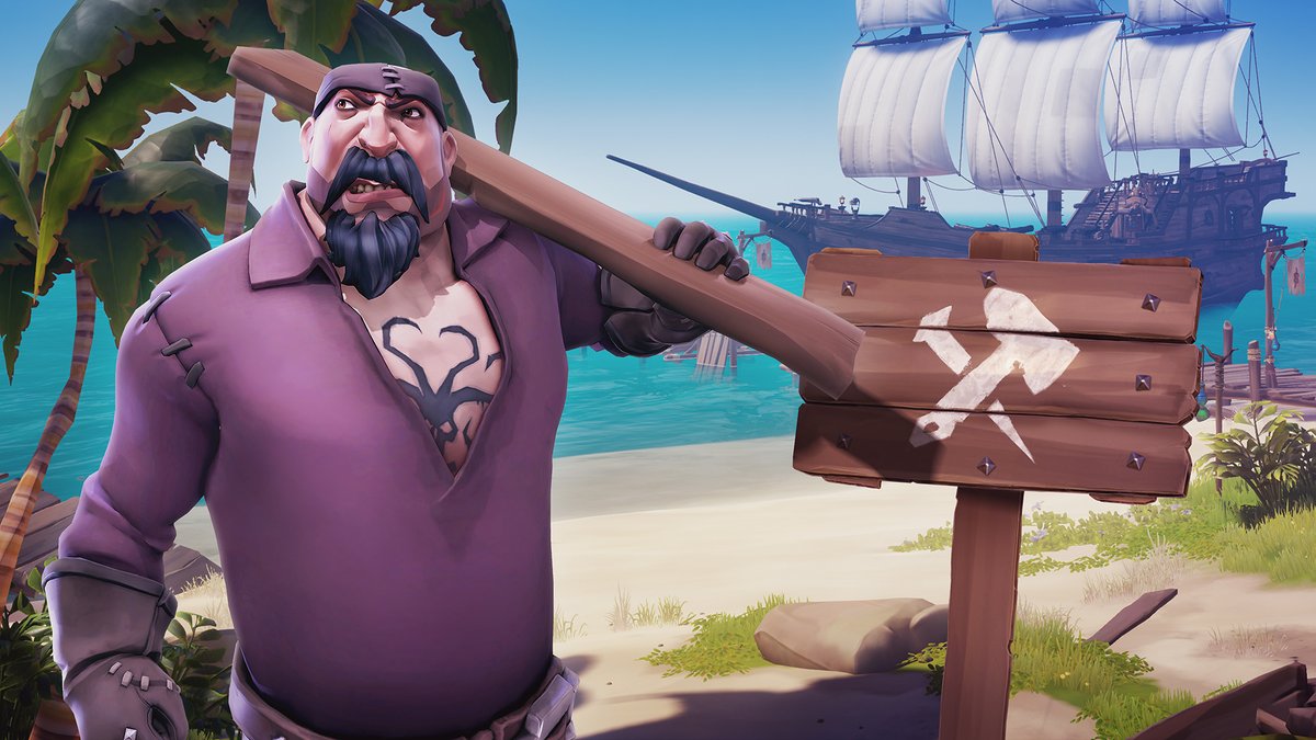 SeaOfThieves's tweet photo. Attention, pirates! The Sea of Thieves servers will be offline from approximately 10am UTC tomorrow, March 14th, for essential maintenance. Following this, players on Xbox and the Microsoft Store will need to perform a full reinstall for GDK integration. https://t.co/4GKrJ3r1kn