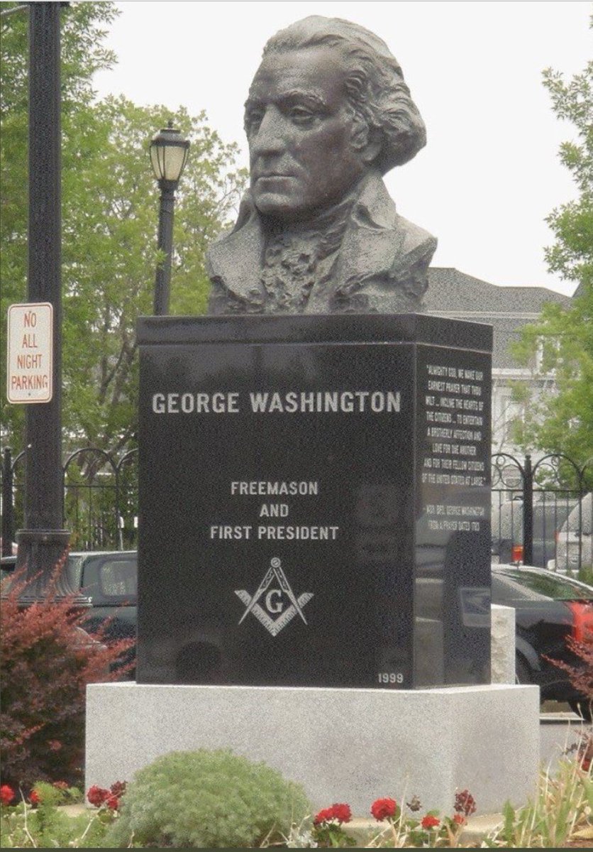 Vision4theBlind's tweet image. Notice Freemason is listed before First President