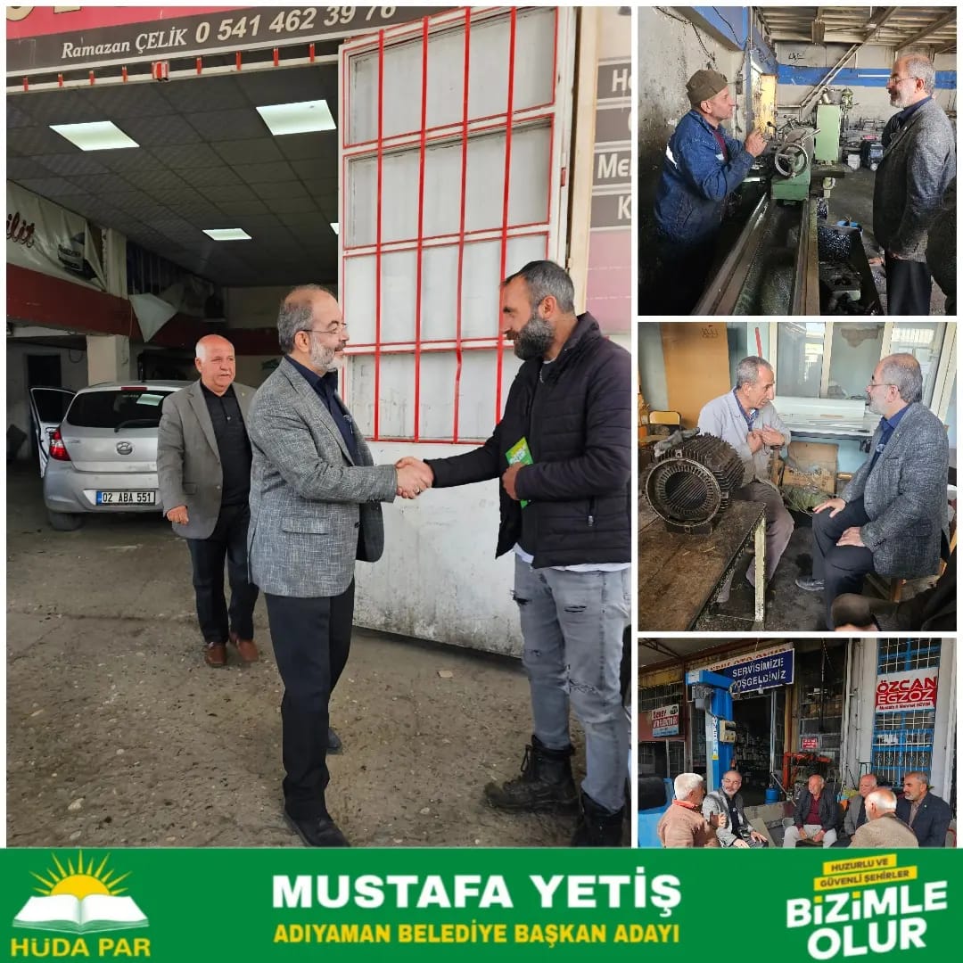 MustafaYetis_02's tweet photo. Bugün, Küçük Sanayi Sitesindeki kıymetli esnaflarımızı ziyaret ettik.
#BuSeferHÜDAPAR #BizimleOlur #hüdapar https://t.co/pbRZAxjyeQ