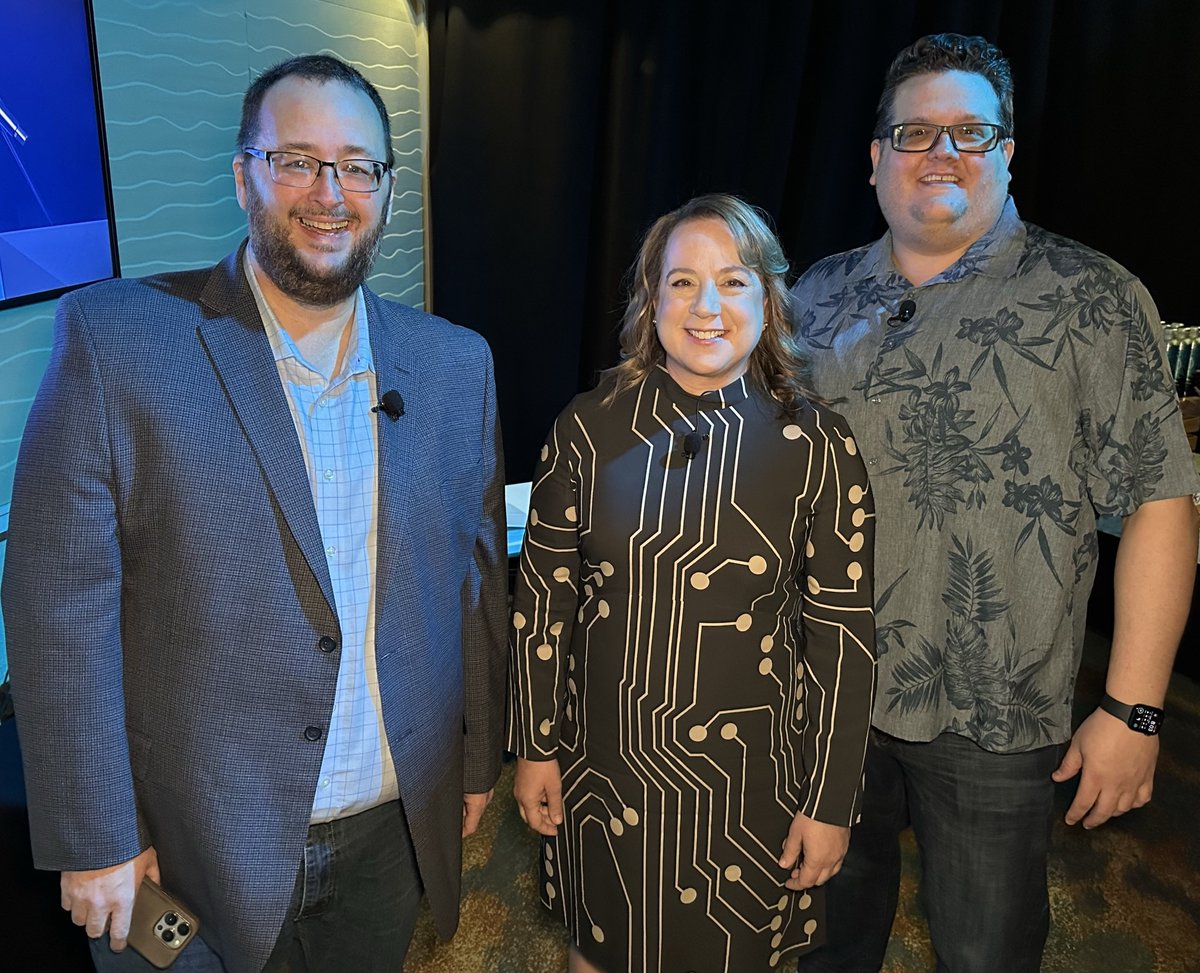 👋 to #OrionAscent attendees from Natalie Wolfsen - CEO, Brian McLaughlin - President, and @RickyRedtail - Director of Brand Experience, as they prepare to take the stage to share how to navigate the currents of change and emerge as leaders in an unstoppable industry.