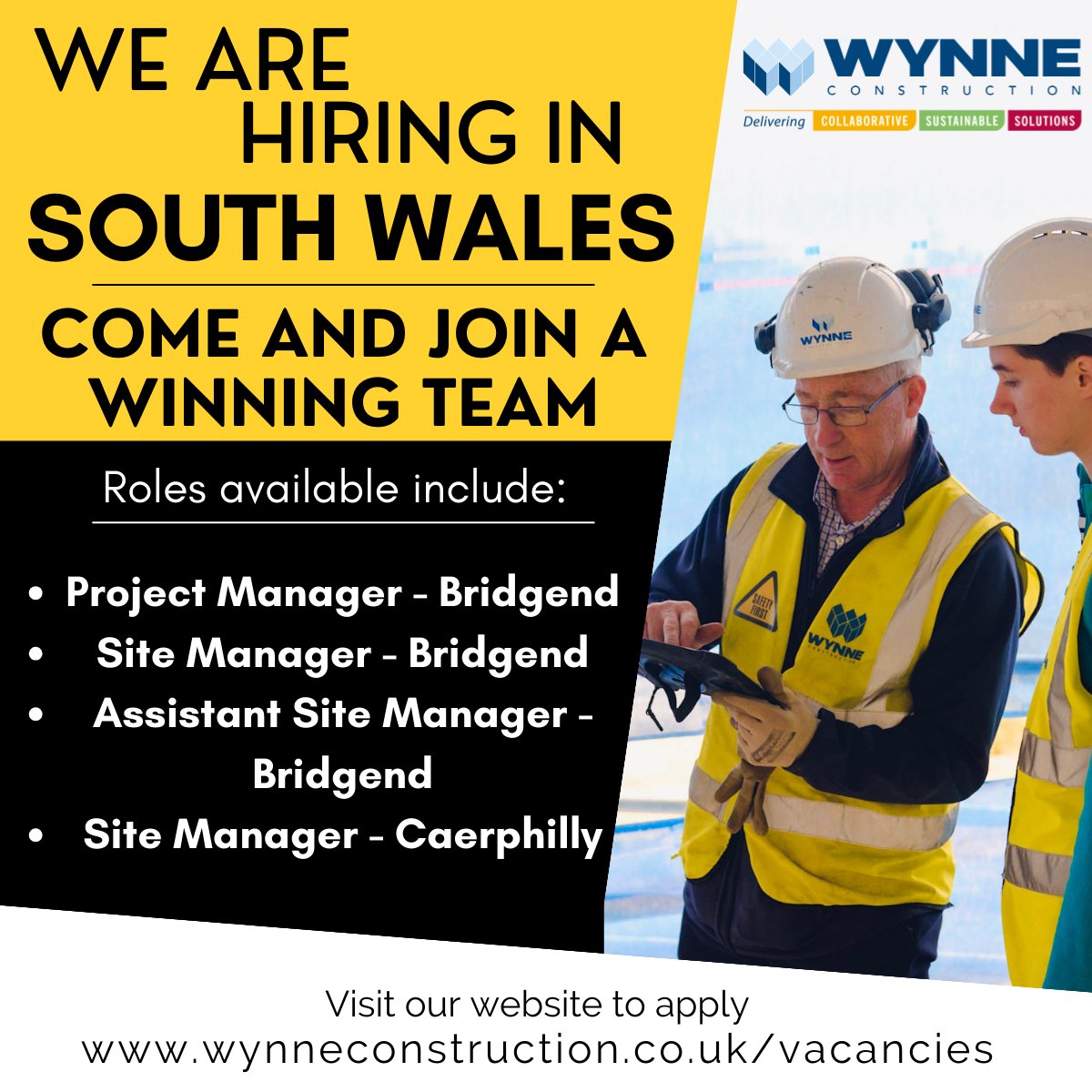 Exciting opportunities in South Wales to join Wynne Construction We are looking for Site Managers in Caerphilly & Bridgend, an Assistant Site Manager in Bridgend, and a Project Manager in Bridgend To apply, visit our website: wynneconstruction.co.uk/vacancies/ #SouthWalesJobs #Careers