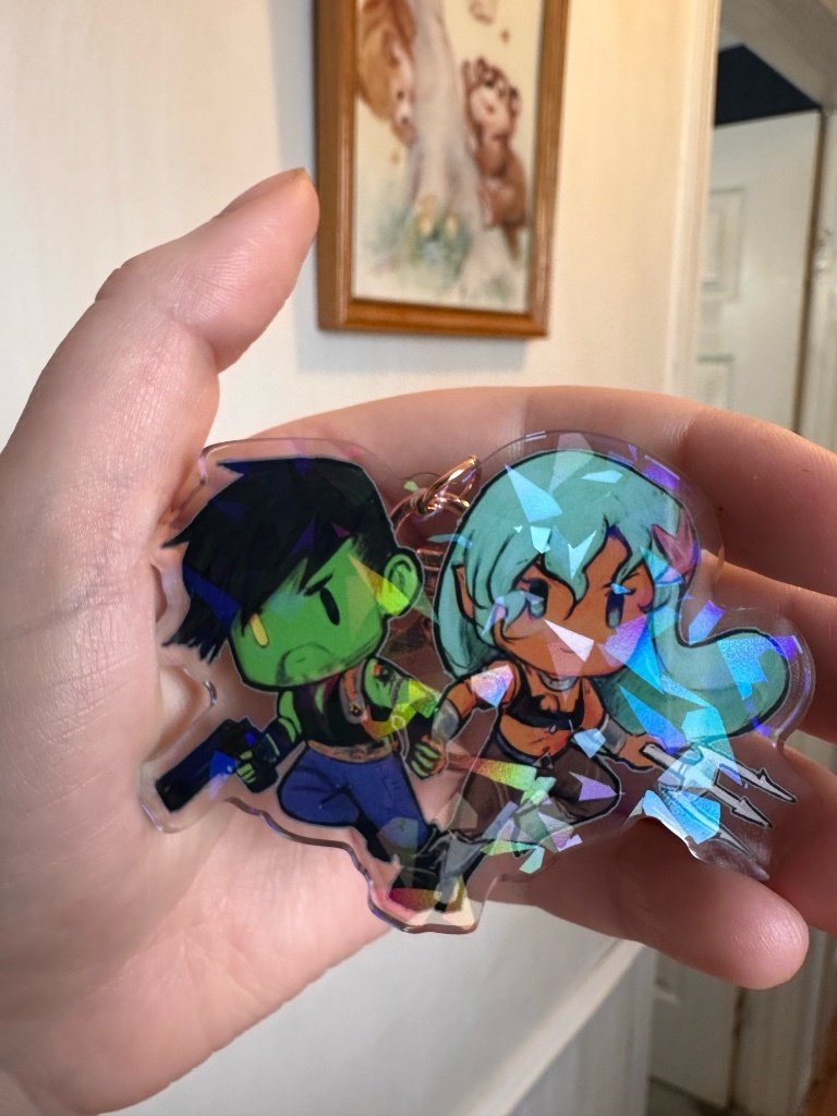 bearhanding's tweet image. I&apos;d be in remiss if I didn&apos;t share how adorable these turned out too. I am so, so, so happy to pay tribute to one of my biggest inspirations as an artist. #andraia #reboot #enzomatrix