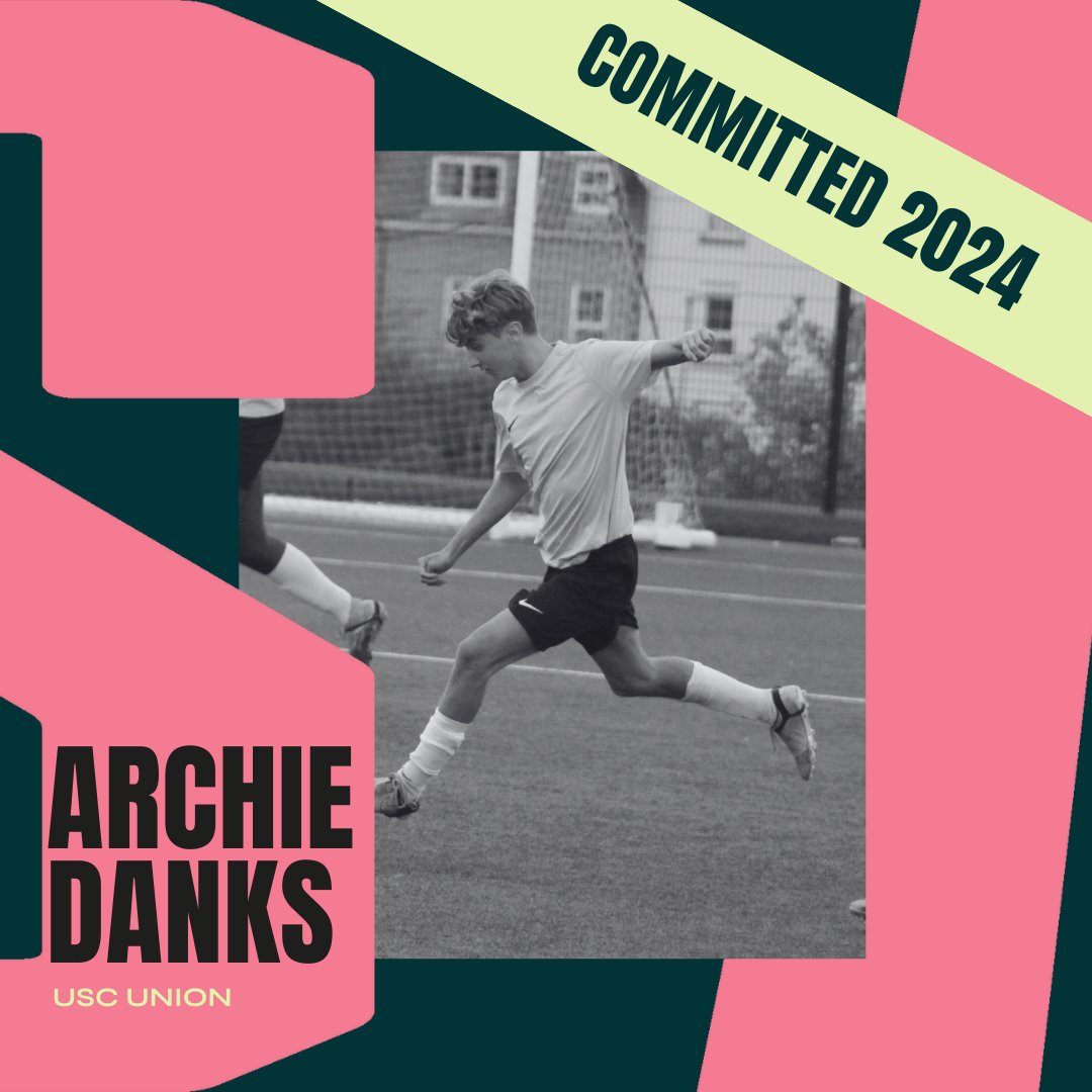 Congratulations Archie Danks on committing to NJCAA D1 side @uscunion. Archie will travel out to South Carolina this summer. We are excited to follow Archie’s journey in America 🤝🇺🇸 #collegesoccer #soccer #soccerassist