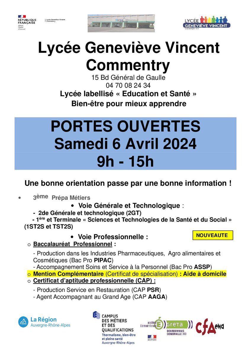 Lycée G.V. Commentry (@lycee_commentry) on Twitter photo 