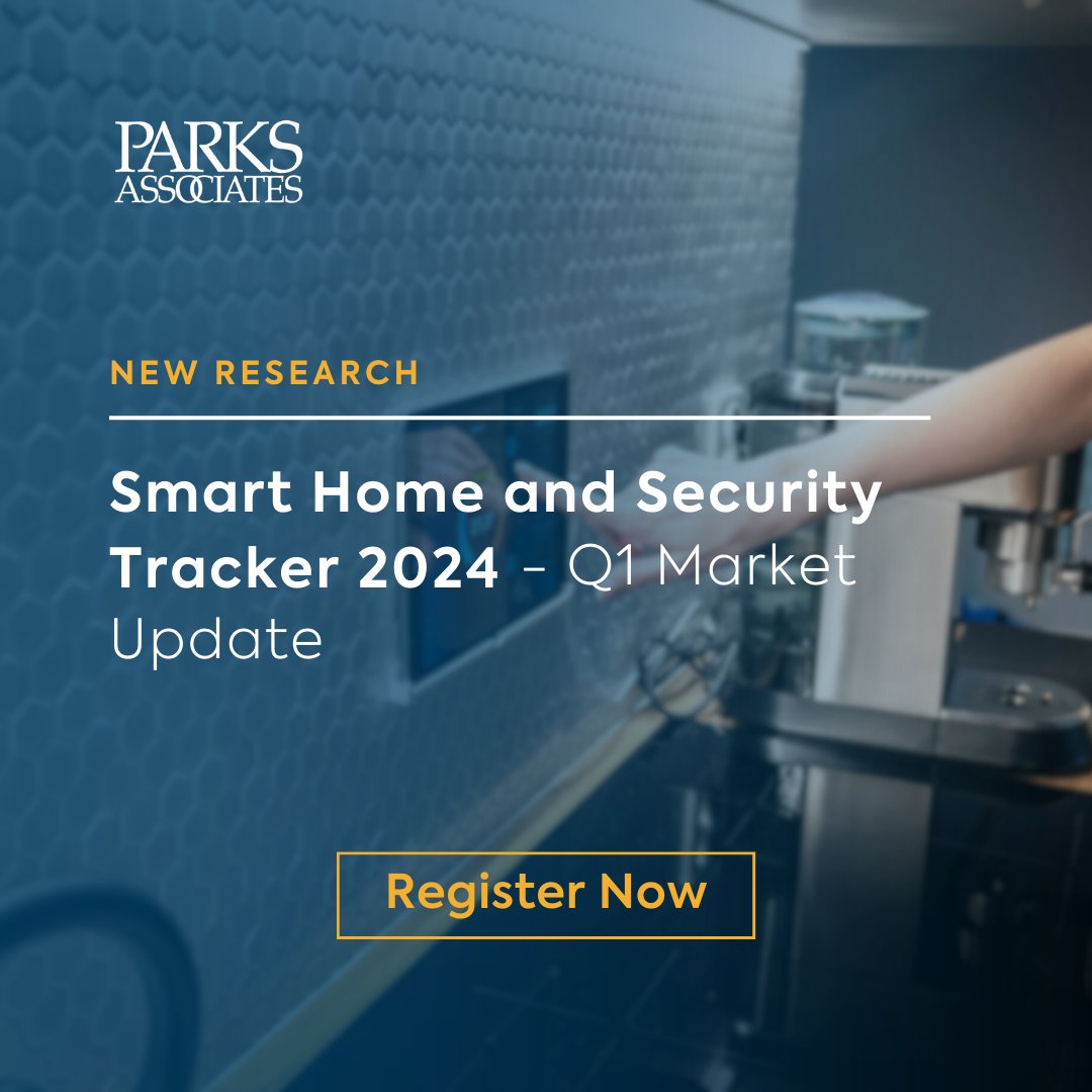 📢 New Research Alert! 🏡The Smart Home and Security Market Tracker is now available for Q1 2024. 👉Don’t miss an update! Purchase here: parksassociates.com/products/home-… #ParksAssociates #ParksResearch #ParksData #SmartHome #security #tracker