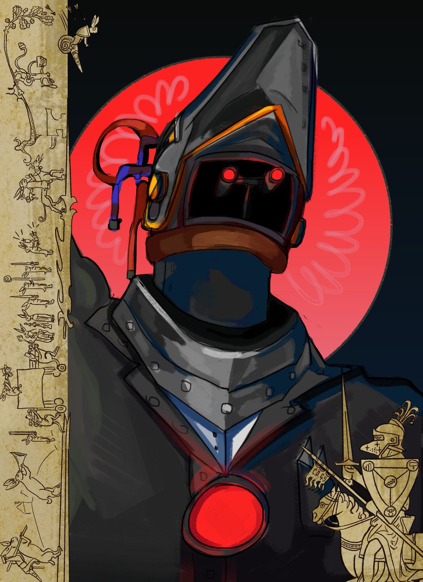 love drawing her with her helmet open el oh el #ttcc