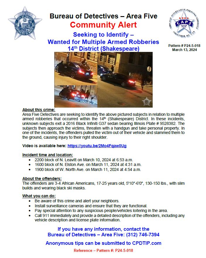 Chicago Police Area 5 Detective Division tweet media