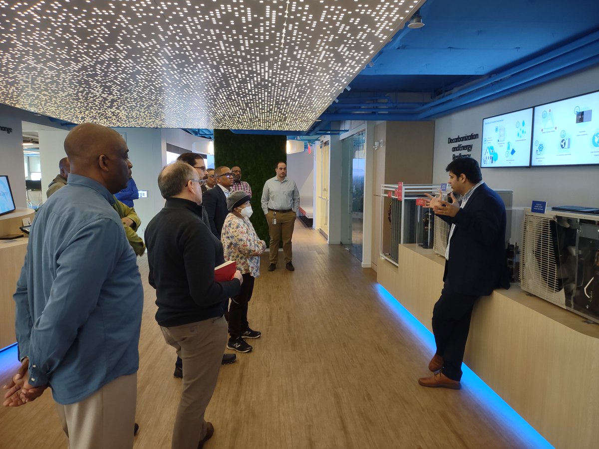 Another successful #TrainGreen Heat Pump Training Session in the books! Cold climate heat pump myths were dispelled, and CBE and DC-based contractors got a great tour of the Daikin Sustainability & Innovation Center. Thank you Daikin for hosting us!