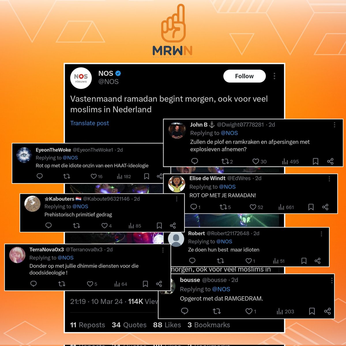 Verontrustende realiteit in Nederland #StopMoslimhaat