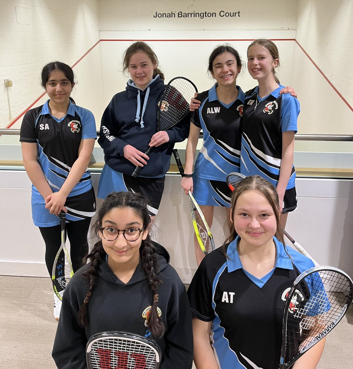 Sporting success for our KS3 squash players who placed 3rd at the National Plate Finals today 🥉. Thank you to @heidileseur for her continued support with our squash teams!