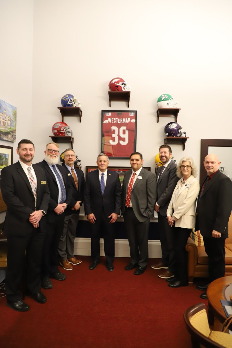 Thanks @RepWesterman for meeting w/ AR principals @NAESP today. — We discussed importance of bipartisan support of public ed w/ addressing educator shortage, wrap around services & #mentalhealth support allowing teachers space to focus on teaching & learning! #PrincipalsAdvocate