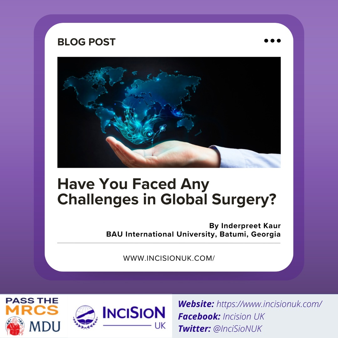 🖥️🎙️ BLOG POST🎙️🖥️ Take a look at our new blog post looking at challenges faced in global surgery. 🌍 Link: incisionuk.com/post/have-you-…
