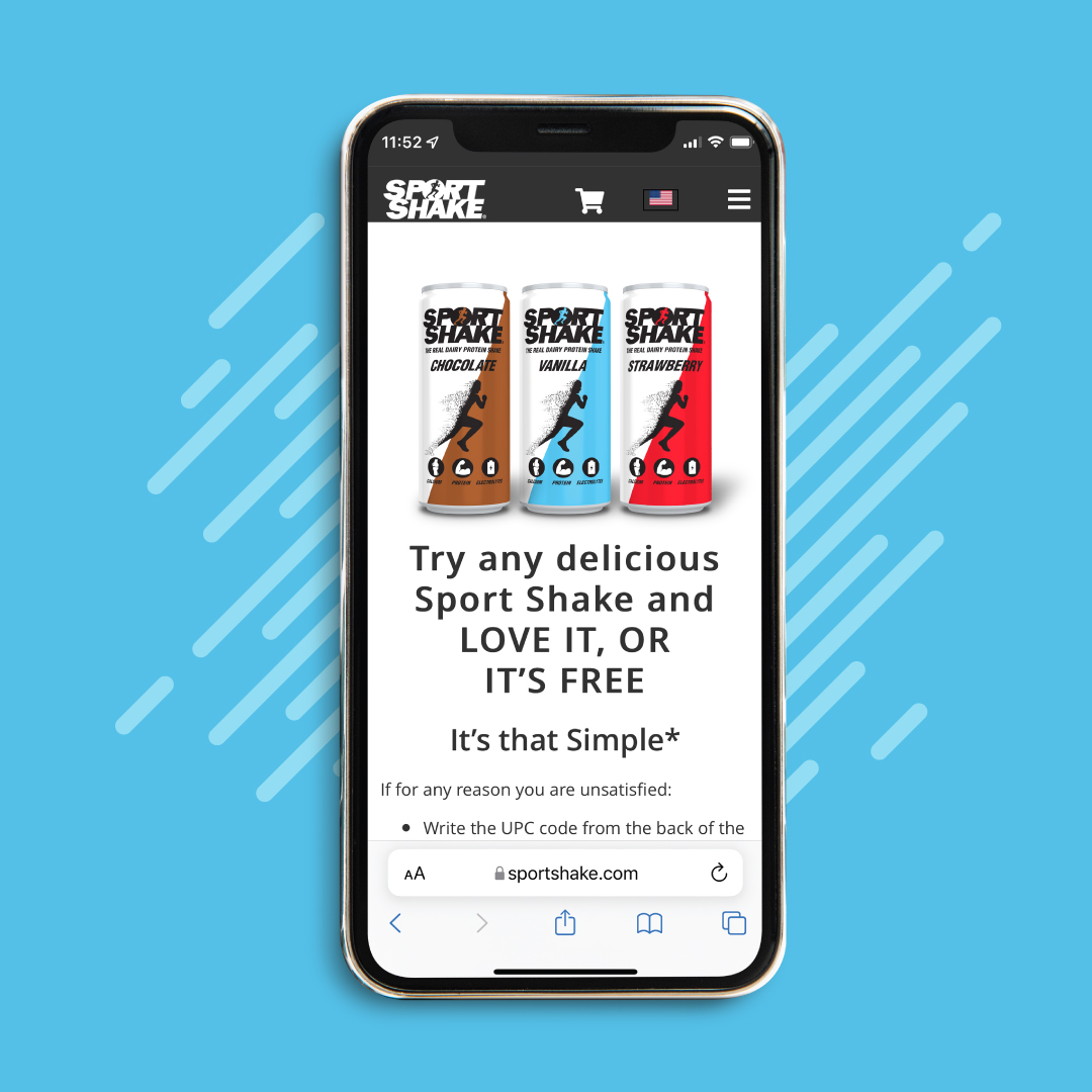 We're dedicated to ensuring your experience with Sport Shake is nothing short of exceptional. Our money-back guarantee is your assurance of quality and flavor. Try it today and see for yourself: sportshake.com/guarantee/