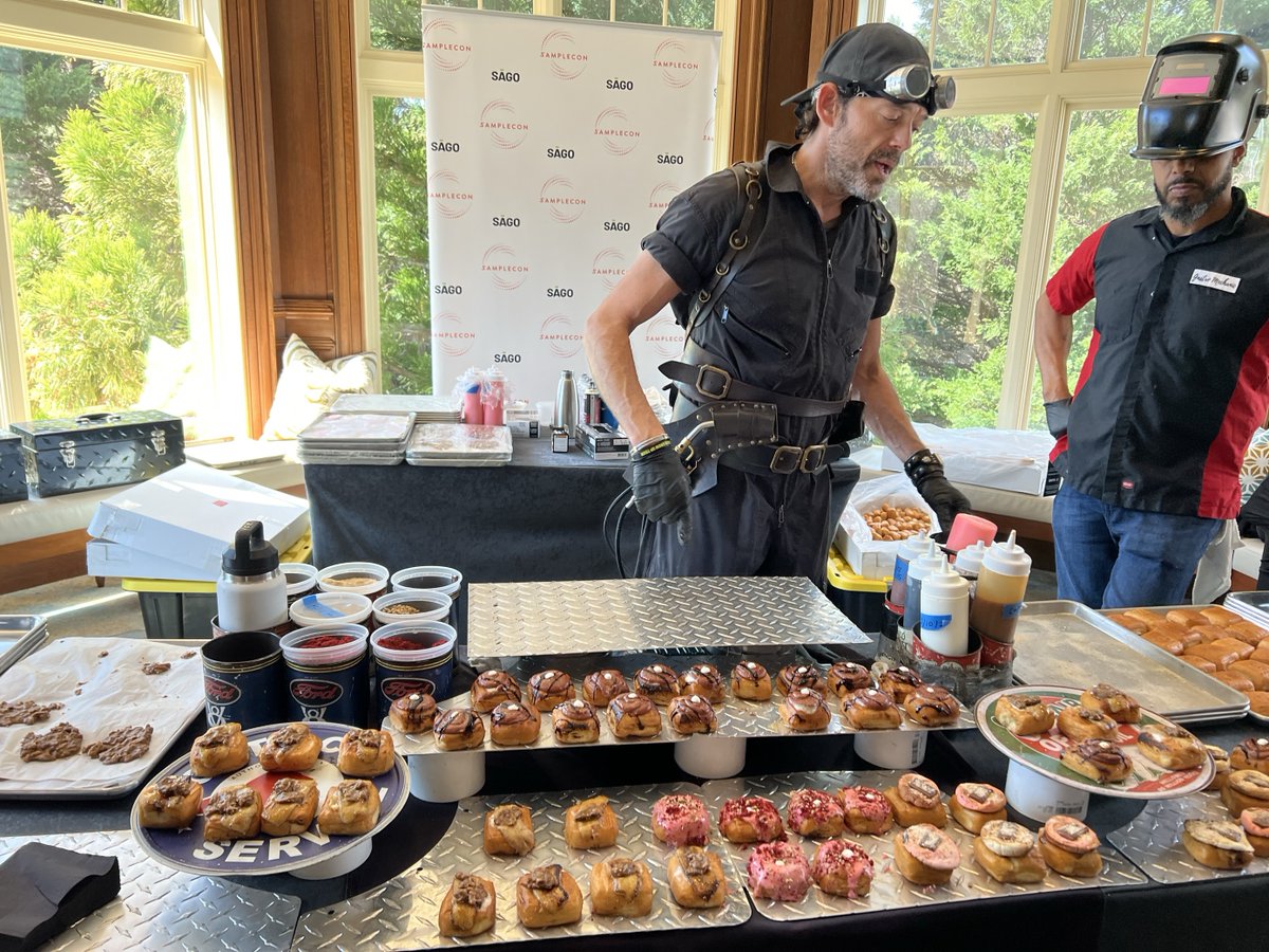 sagomrx's tweet image. Innovation and insights on the menu lead to some igniting results! @SampleCon was a spectacle of culinary creativity with @TheGastroGarage and the Sago team. Here's to cooking up more impactful insights!

#MarketResearch #SampleCon2024