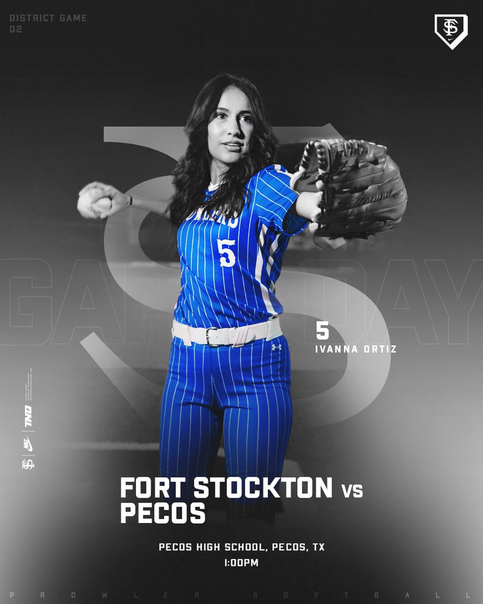 athleticsfshs's tweet photo. Prowler Softball - District Game 02 π₯
Fort Stockton vs. Pecos
Pecos HS, Pecos, TX
Varsity - 1:00pm JV - 3:00pm
#prowlers #prowlersfight #TNQ #fortstockton #goprowlers #teamneverquit
@thecoachhickman @RobbyGlasscock https://t.co/HovTUNZWX3