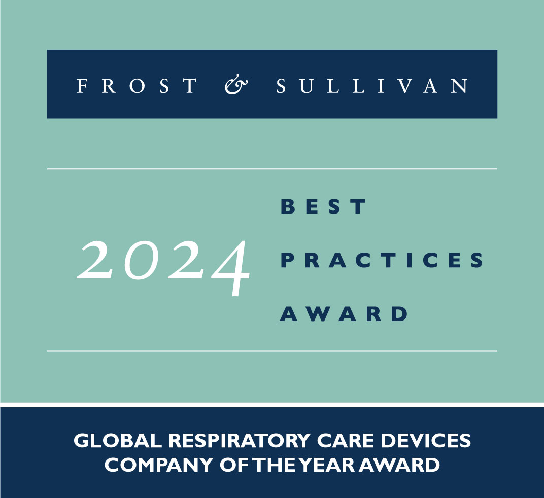 EXCITING NEWS!!! We are honored to have received Frost &amp; Sullivan’s 2024 Best Practices Company of the Year Award in global respiratory care. t4.life/Pi6