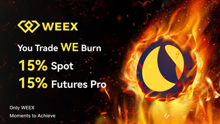 WEEX_Official's tweet photo. At WEEX, we stand firmly behind the @terra_money (LUNC) community and its rejuvenation efforts. WEEX has committed to allocating 15% of our trading fees from both our Futures Pro and Spot platforms. 

This results in a significant contribution of 30% of our trading fees from ALL PAIRINGS, through our $LUNC ambassador program, towards the burning of LUNC tokens, aimed at reducing its overall supply, enhancing its value, and demonstrating our unity with the LUNC community.
#WEEXBURNLUNC #LUNC #Crypto #WEEX #LUNCcommunity #LuncBurn #Bullrun2024 #CryptoNews #Cryptocurrency