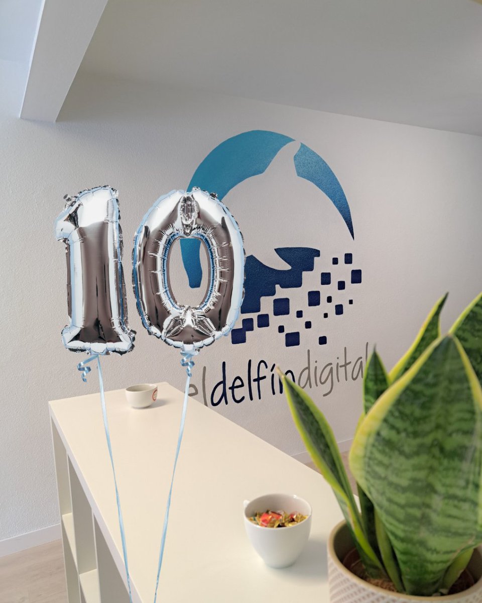 ¡Hoy, El Delfín Digital cumple 10 años! 🥳 Muchas gracias a todos los que lo habéis hecho posible, todos y cada uno de vosotros sois una parte fundamental de nuestra historia.  ¡El Delfín Digital sois todos vosotros! 🤗 ¡A por 10 (20, 30...) más!