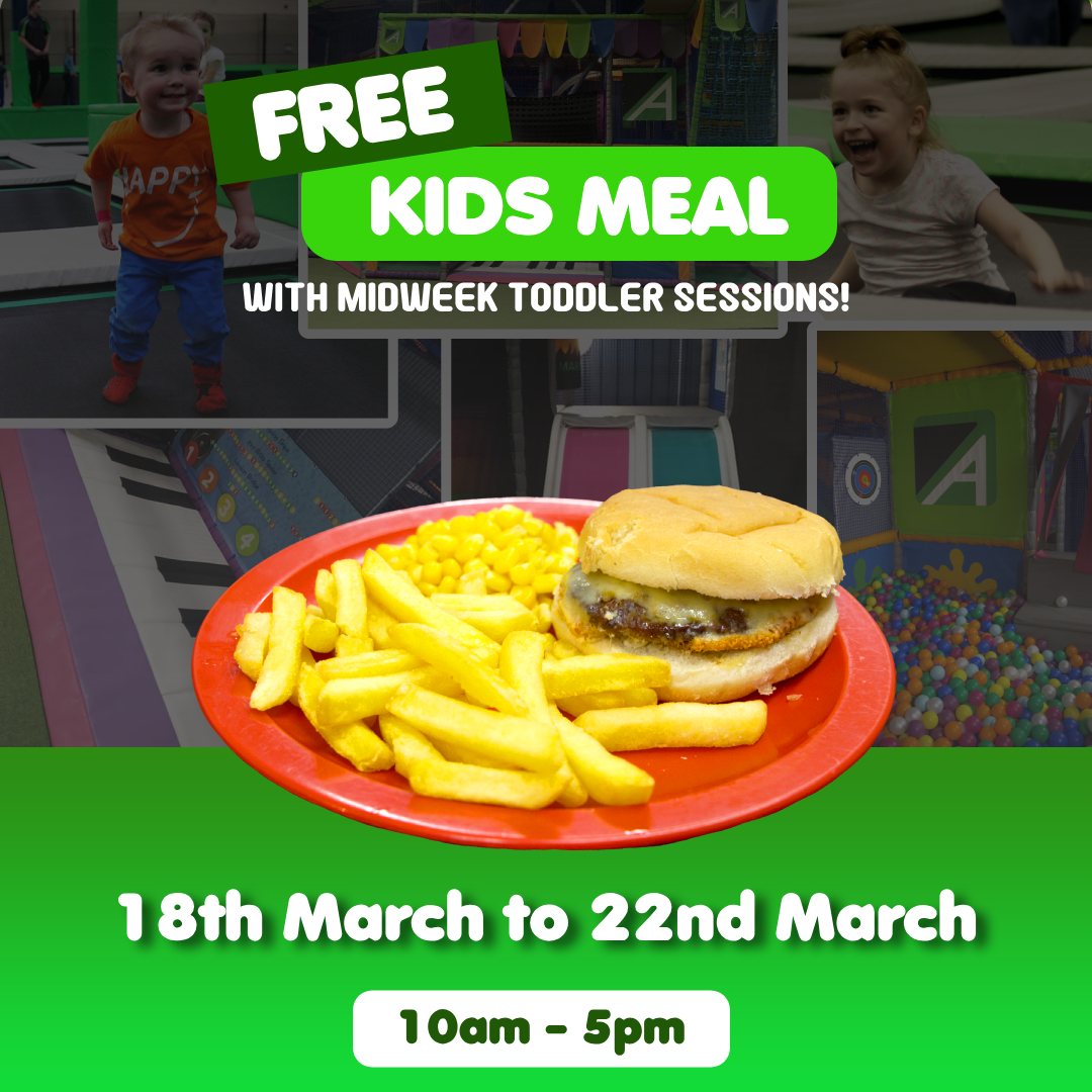 Ascent Trampoline Park (@ascentpark) on Twitter photo ⭐️ Toddler Session Meal Offer Starts TODAY! ⭐️
This week, we will be offering a FREE Kids Meal with every midweek Toddler Session!
Pre-booking is advised but we also welcome walk-in bookings.
🖥️ ascentpark.my.site.com/kiosk/s/
📞01253 768868 ⭐️ Toddler Session Meal Offer Starts TODAY! ⭐️
This week, we will be offering a FREE Kids Meal with every midweek Toddler Session!
Pre-booking is advised but we also welcome walk-in bookings.
🖥️ ascentpark.my.site.com/kiosk/s/
📞01253 768868