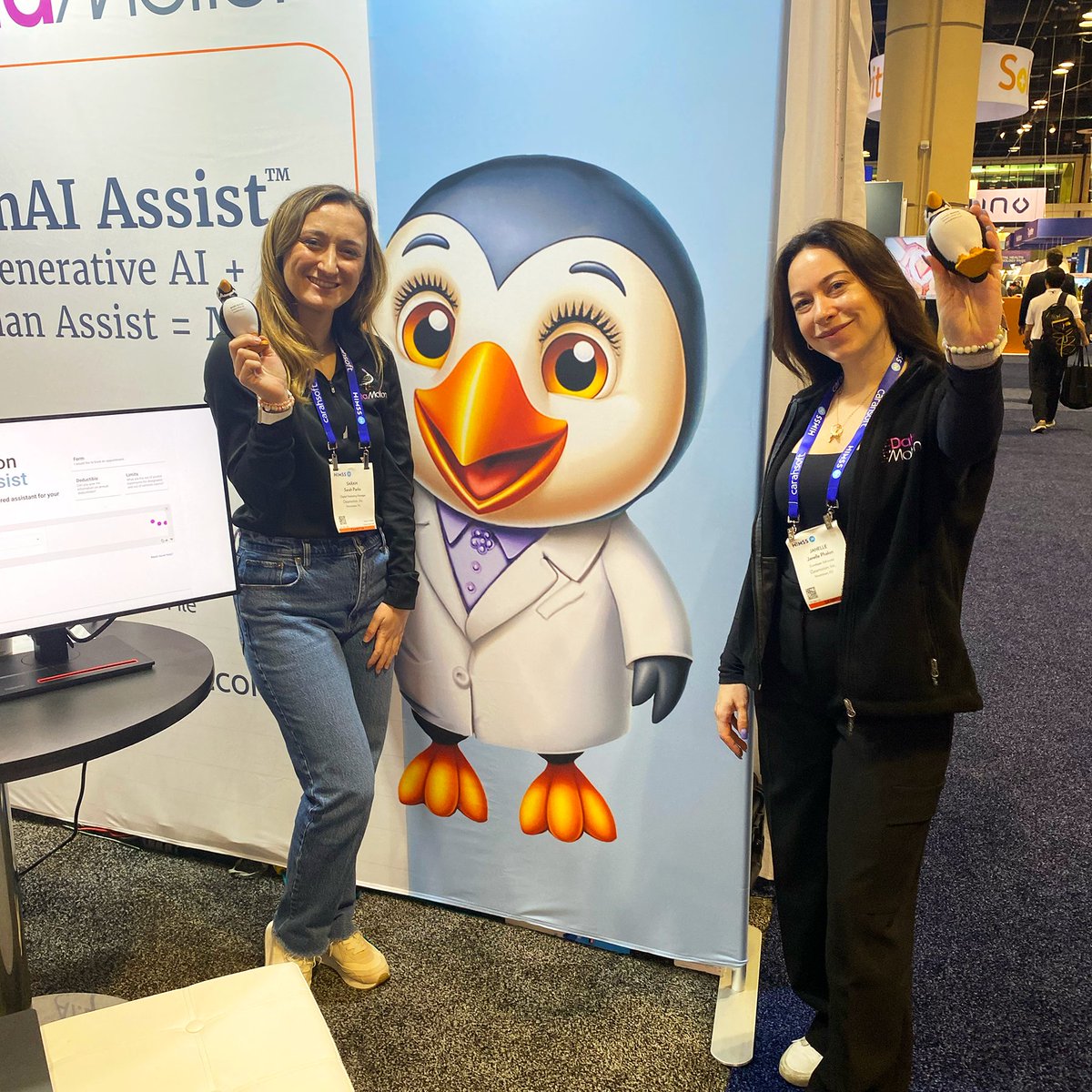 We’re excited for another day of engaging discussions at #HIMSS24. Stop by Booth # 4469 to chat about how #GenAI & our secure digital engagement solutions & human assist can help your organization & learn how to enter to win a $100 gift card.

#HealthIT #DigitalCare #Innovation