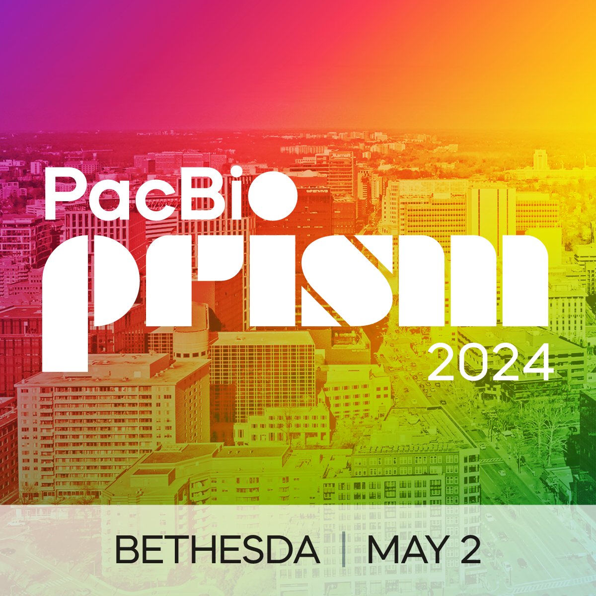 #PacBio is bringing the #PacBioPRISM event to Bethesda on May 2nd!  Come spend a day with us, learning from those making the discoveries fueling the next steps in #Genomics.

The day will be 🔥 and  🧨...will we see you there? 👍🏻

livesocial.seismic.com/tYpIKl