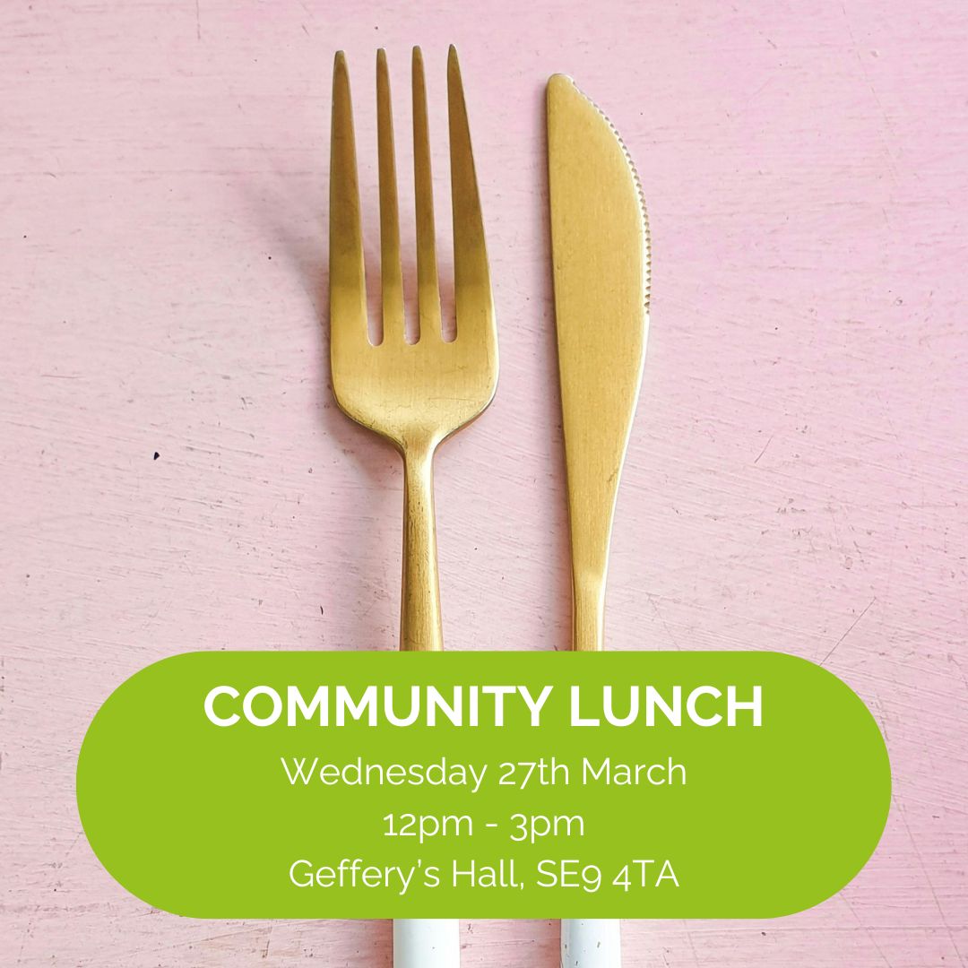 Come along to MBLR's first Community Lunch of the year! Enjoy delicious pie & mash and get to know people in the community 🍝❤️ We're also building a new menu that will celebrate many cultures and ethnicities. Comment below telling us what you'd like to see on the menu 👇