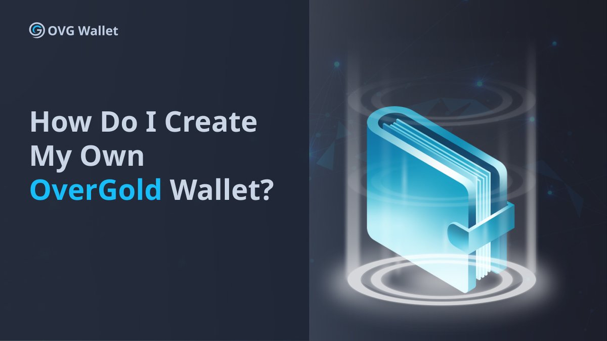 Ready to dive into the world of cryptocurrency? 🚀 Create your own OverGold wallet today for secure and seamless management of your digital assets! 💼💰 

Access our guide here: telegra.ph/Step-by-step-g… 

#OverGold #CryptoWallet #FinancialEmpowerment