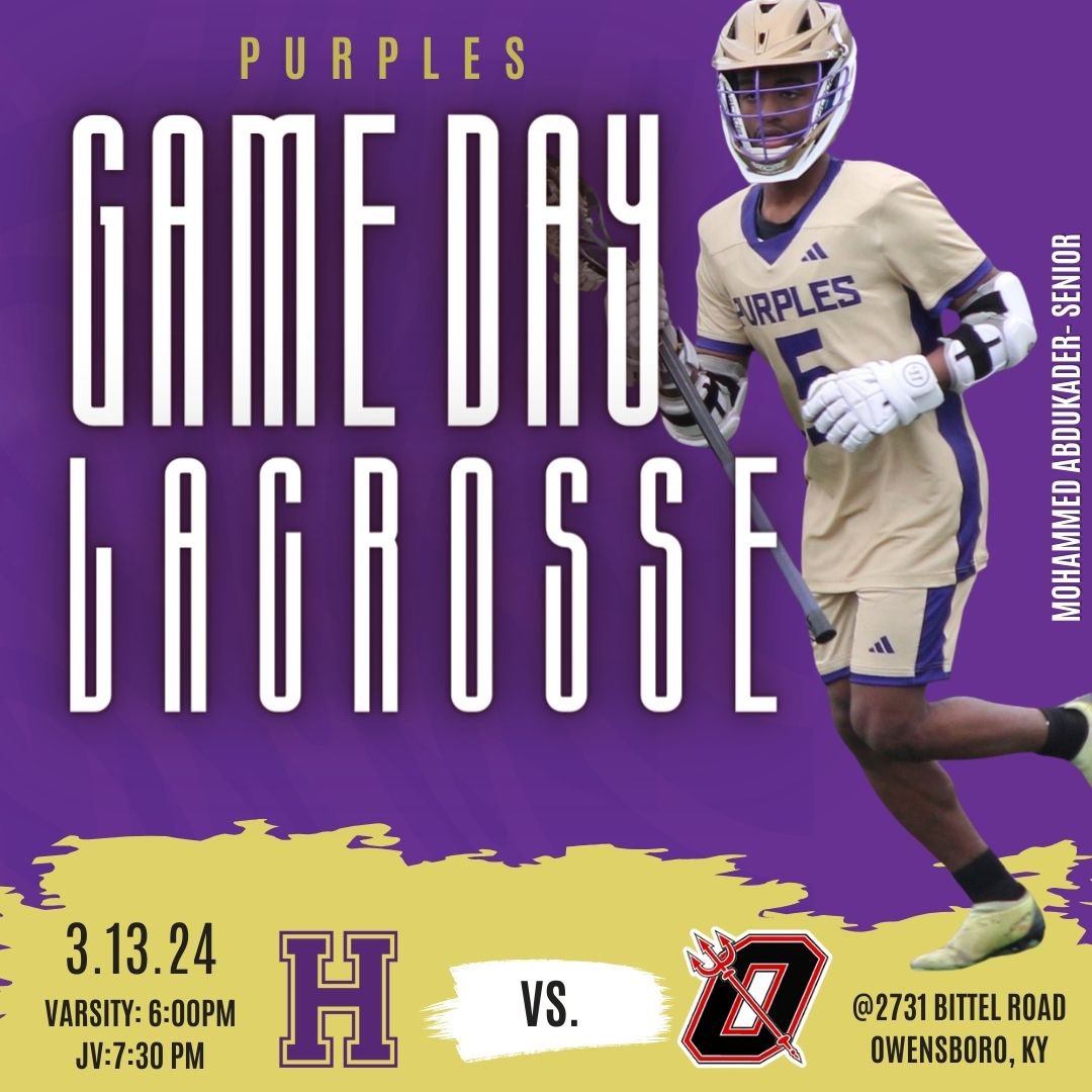 Game Day!! Headed to Owensboro this afternoon to take on Owensboro High School in both a Varsity and JV matchup!!