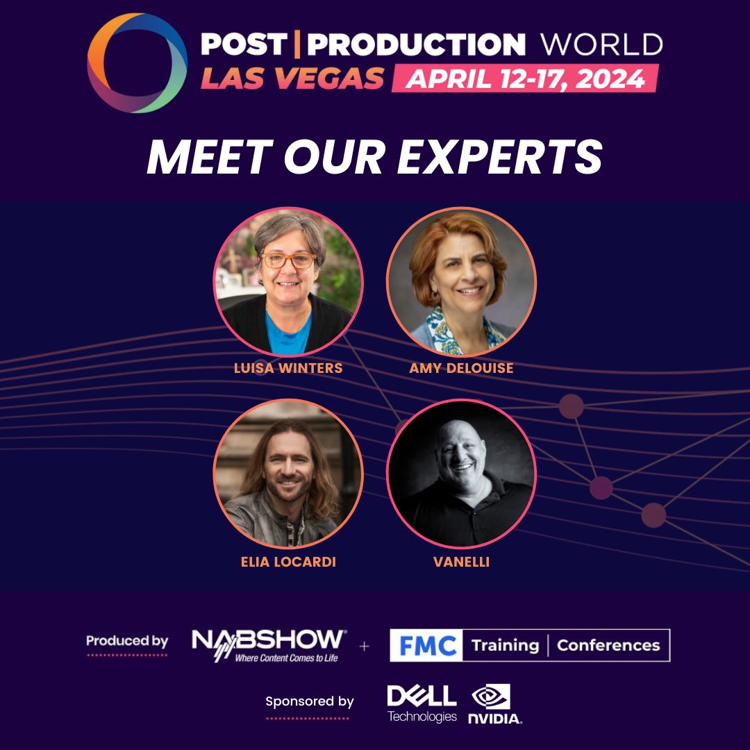🌟 Elevate your skills to the next level at Post|Production World #NABShow! 🌟Don't miss this opportunity to learn from the best in the business like: @luisawinters @brandbuzz #elialocardi #vanelli See you in Vegas! Register NOW bit.ly/4a7NwOj 🎥✨ #PPW24 @NABShow