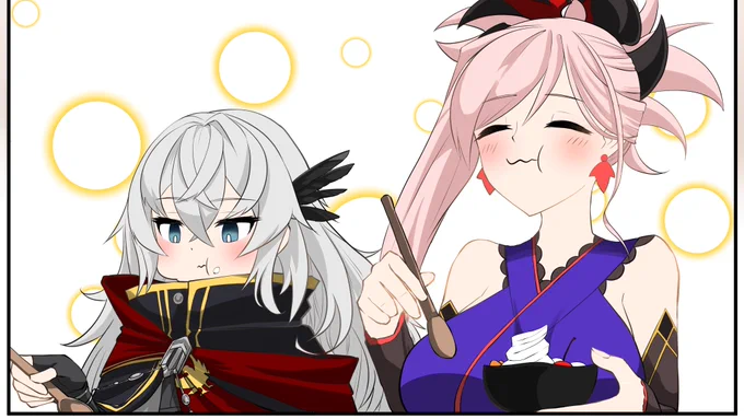 Skeb進捗です。かわいいですね 