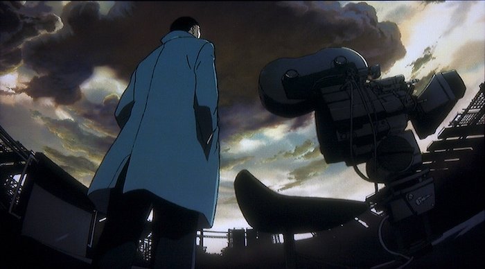 CharleyJamesD's tweet photo. Revoir #Patlabor2 c'est réaffirmer que Mamoru Oshii (Ghost In The Shell) est non seulement le roi des suites (avec Cameron), mais aussi auteur d'un vrai récit de guerre en pleine illusion de paix. Un de ses plus beaux faits d'armes avec le chef-d'œuvre Angel's Egg et Innocence. https://t.co/3R5srm6BRK
