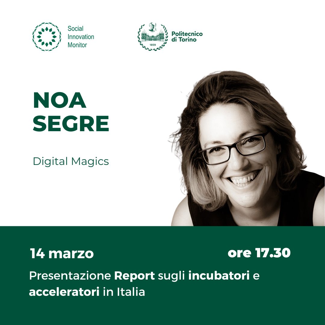 📣 L'attesa sta per finire! Unisciti a noi domani per un evento che sarà arricchito da approfondimenti grazie alla partecipazione di ospiti speciali, tra cui Noa Segre di <a href="/Digital_Magics/">Digital Magics</a>!

👉 Info e registrazione:  bit.ly/3wTgLpS