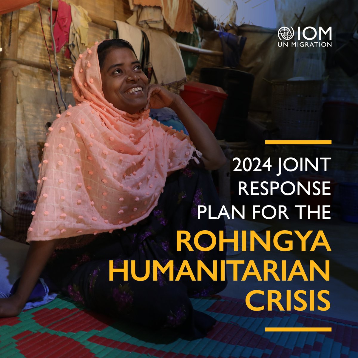 We must not forget the plight of nearly one million refugees in the world’s largest refugee settlement in Cox’s Bazar 🇧🇩. IOM and partners are launching a Joint Response Plan to respond to the needs of refugees and host communities. Read more here: iom.int/ZoF