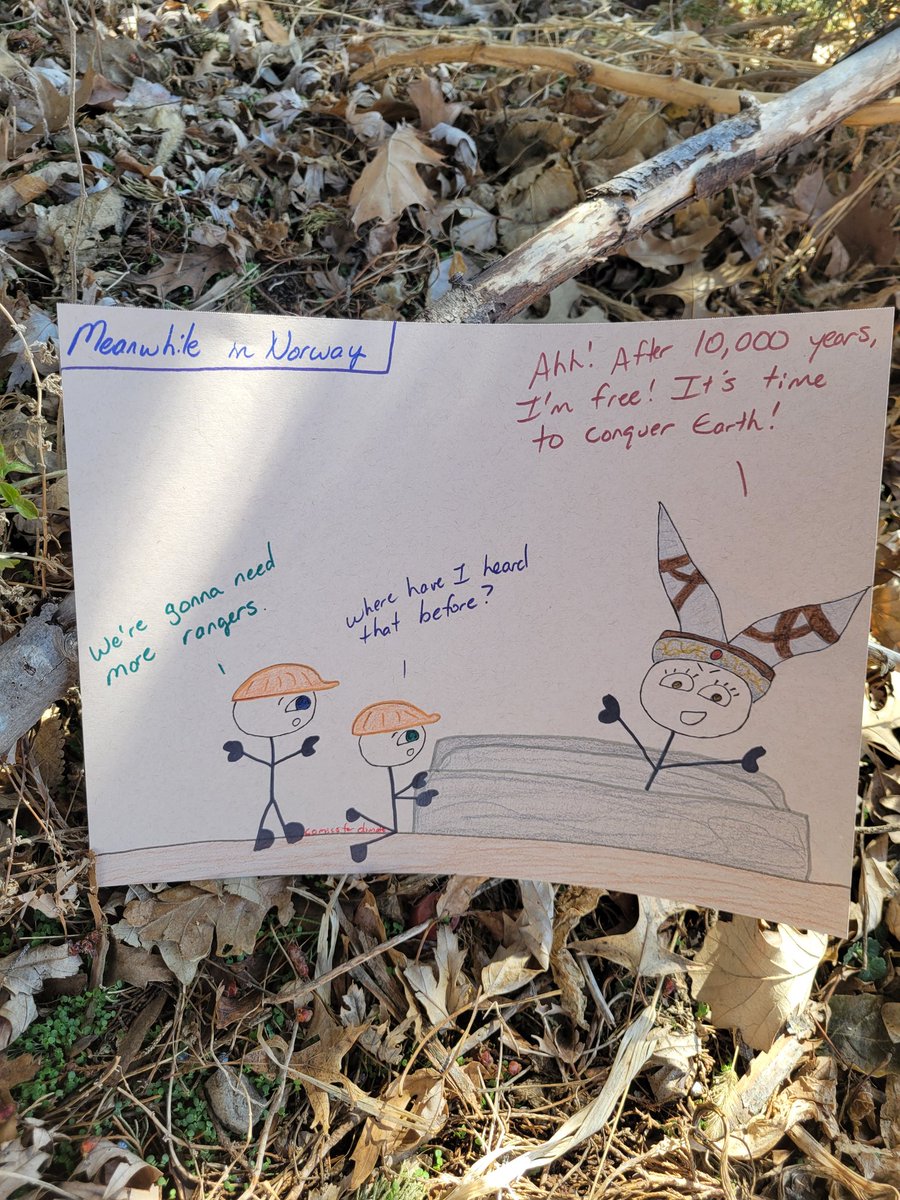 ComicsClimate's tweet image. Comic #159b #ComicsForClimate #PowerRangers #ritarepulsa #glacier #glaciermelt #Norway #Archaeology #artifacts #NotGood #climate #comic #climatechange