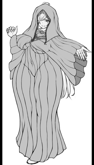 アホ毛フード貫通 