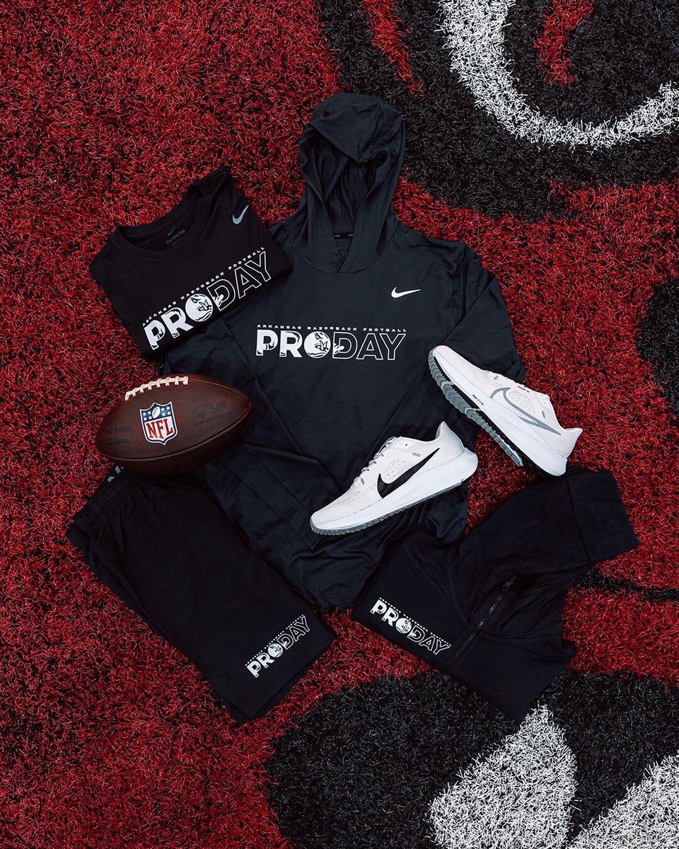 Geared up for Pro Day 🔥
