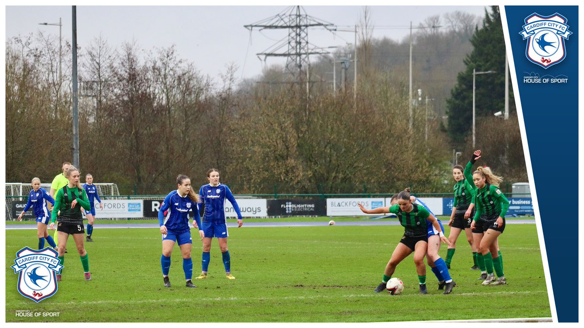 Some action shots from a fantastic game between @CardiffCityFCW and @AberTownWomen at House of Sport @ CISC recently.   The Bluebirds managed to get a 4 – 0 win which secured the Cardiff City Women’s team to a place in the final of the Ardan trophy! 🏆 Congrats all 👏👏