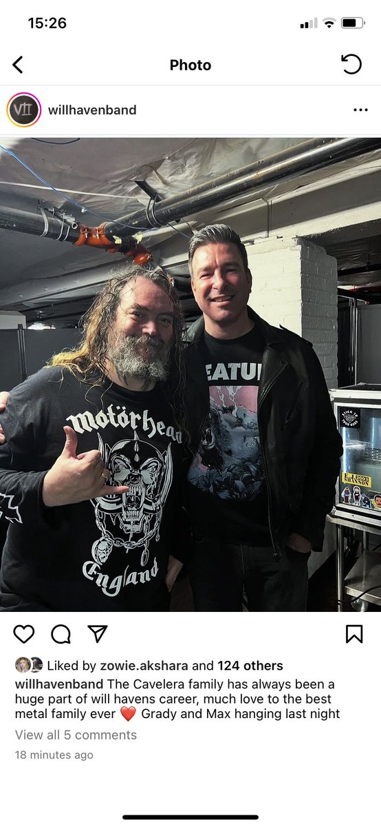 CREATURE (@creaturenoise) on Twitter photo So much legend in one photo! Absolutely stoked to see Grady rocking his HOUND shirt from when we had the pleasure of supporting <a href="/willhavenband/">will haven</a> last year.
Max and Grady are two of the greats, still smashing it!
Love to see it 🤘🏻 So much legend in one photo! Absolutely stoked to see Grady rocking his HOUND shirt from when we had the pleasure of supporting <a href="/willhavenband/">will haven</a> last year.
Max and Grady are two of the greats, still smashing it!
Love to see it 🤘🏻
