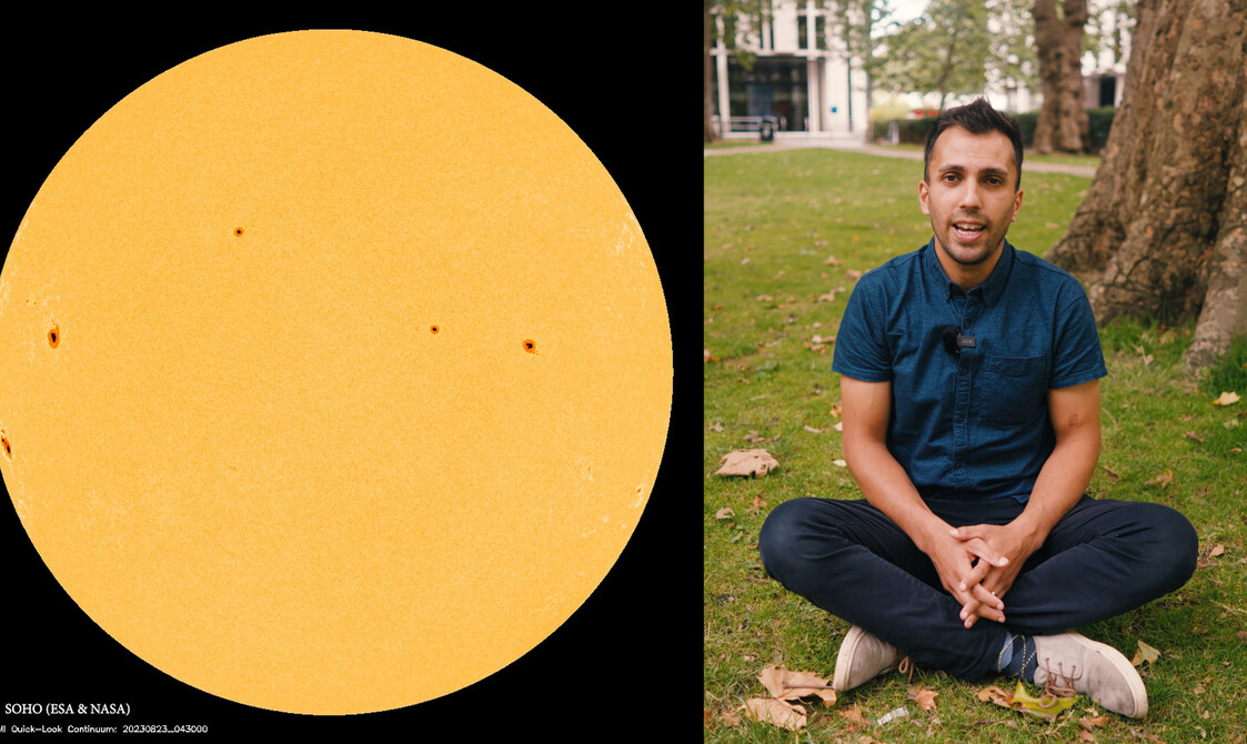 As part of #BritishScienceWeek we are watching Dr Ravindra Desai @WarwickCFSA taking us on a journey to the sun in collaboration with @ThePlaceLondon 

Find out more👉tinyurl.com/4sjrtkbu