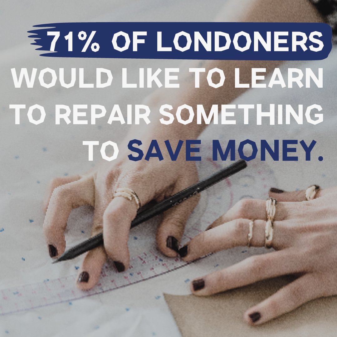 RestartProject's tweet photo. Want to save money, gain skills and help the planet? Then get involved in #RepairWeekLDN! Check out over 130 events coming up: https://t.co/fdH5ApG65F 💚
#LoveItForLonger #FixItDontDitchIt #repair #fixing #textilerepair #electronicsrepair #waste #zerowaste #ewaste https://t.co/1W4zlONUD2