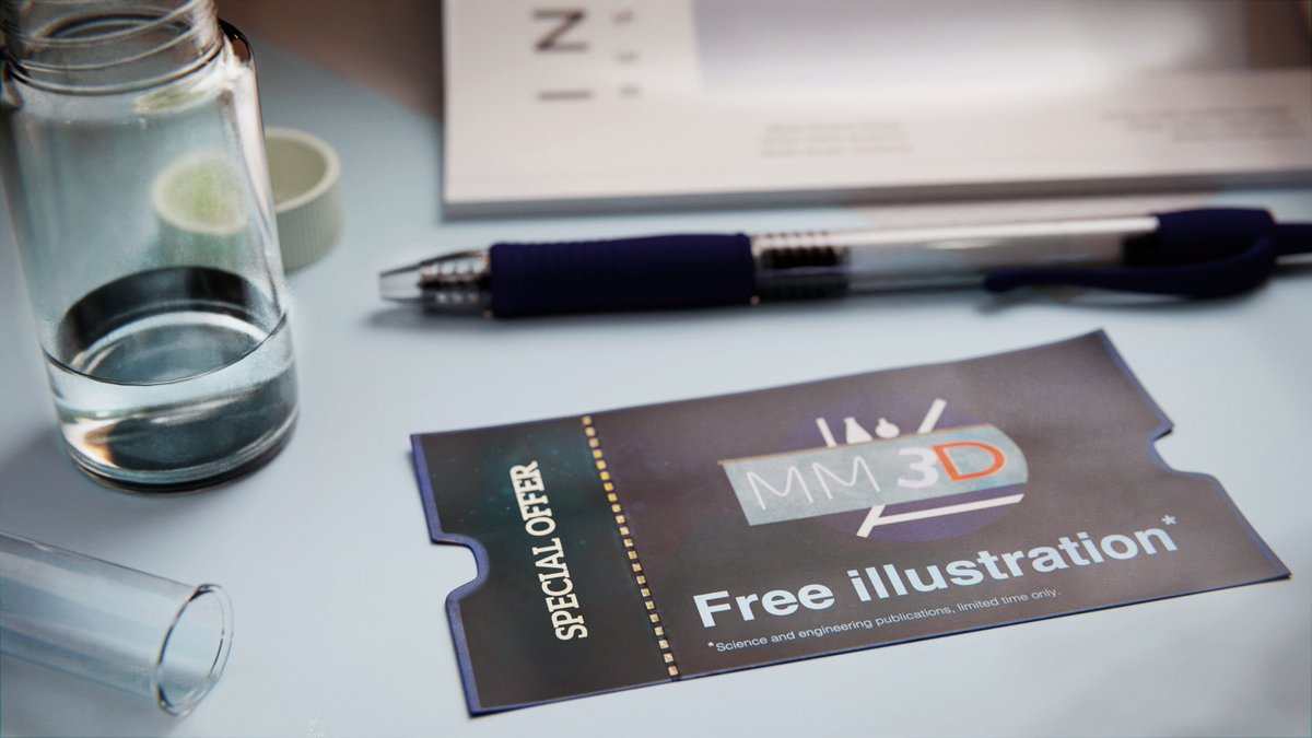 MM3DGraphics's tweet photo. MM3D is currently offering a free 3D illustration for any reputable science or engineering publication that requires bespoke quality imagery.

Please get in touch here, on LinkedIn or on the website (https://t.co/s699HkZlEH) if interested.

#3d #illustration #publishing #science https://t.co/Y4NoNOB8ZK