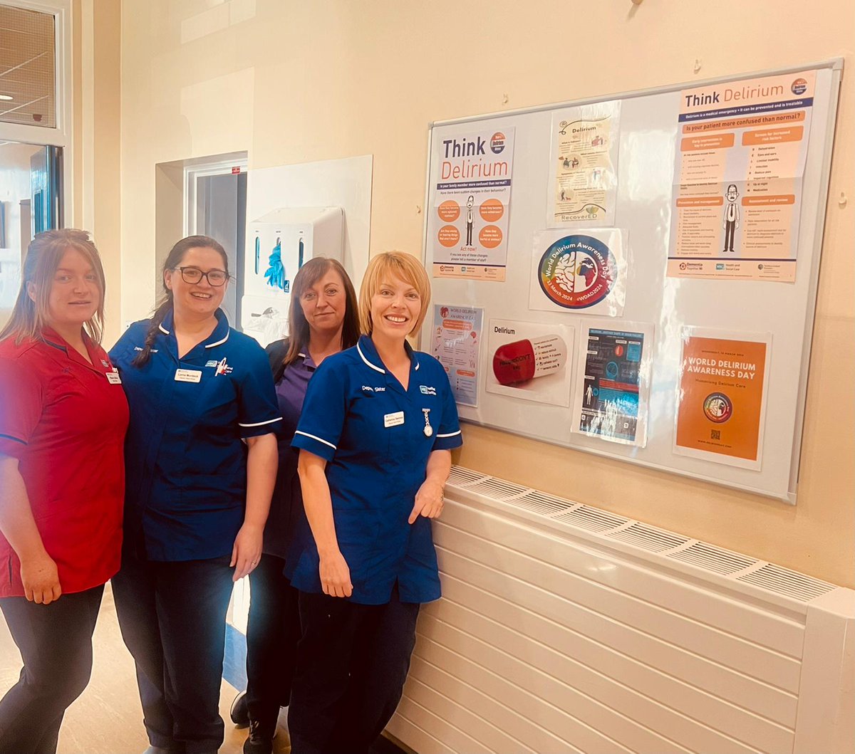 Robinson staff spreading awareness of #WDAD2024 well done ⭐️⭐️ @NHSCTrust @fannin_shauna @EDillon91 @nicolaloughlin3 @mathews_orla