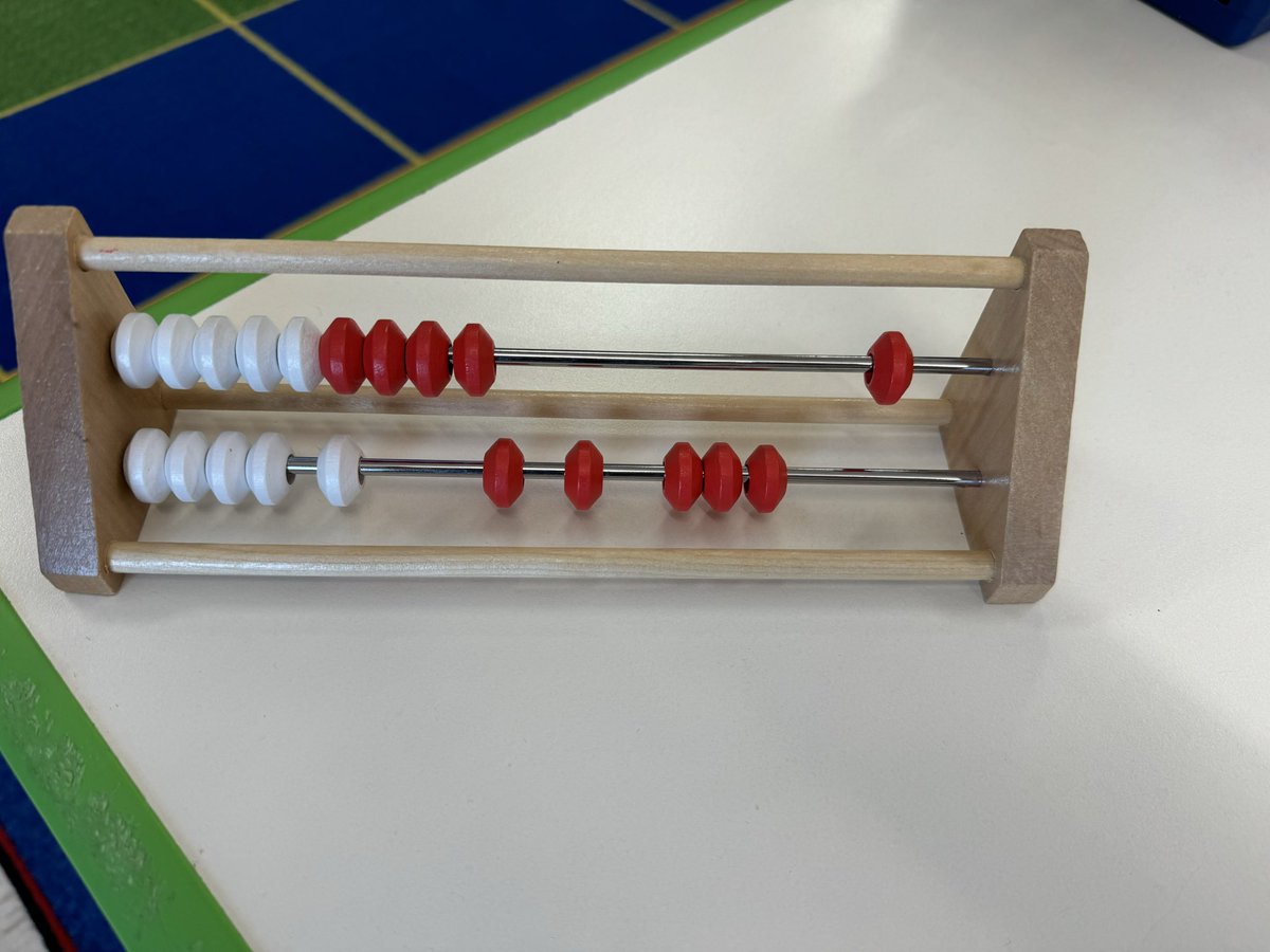 "My favorite thing is to build numbers on the rekenrek, because it's fun to do it in different ways" - Leo, an amazing kinder at JKES in Winchester, VA. 

Me too, Leo! 🤩