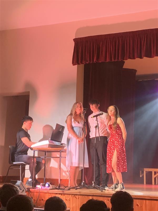 ColaisteMhuireK's tweet image. 🎭✨ Join us for a night of talent and entertainment at our school show! Our 1st &amp;amp; 2nd yrs were treated to an electrifying matinee today. The  TY students are ready to dazzle you on stage again tonight, 7:30 Gortnahoe Hall. Don't miss out! #SchoolShow #TalentOnStage #DontMissOut