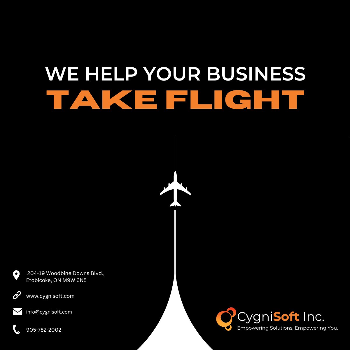 🚀 Are you ready to take your business to new heights? Look no further! CygniSoft is here to help you soar! 🌟 Our expert software solutions and top-notch staffing services will propel your business forward. 💼 #CygniSoft #BusinessSolutions #Staffing #TakeFlight 🛫