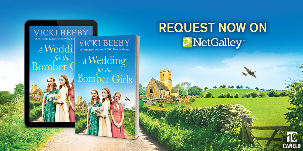 Now available to request on @NetGalley! 📚 #AWeddingForTheBomberGirls is the feel-good new WW2 #saga from @VickiBeeby that's been billed as 'Beeby at her best’ by @JoBellAuthor

Request your copy here👉 netgalley.com/catalog/book/3…