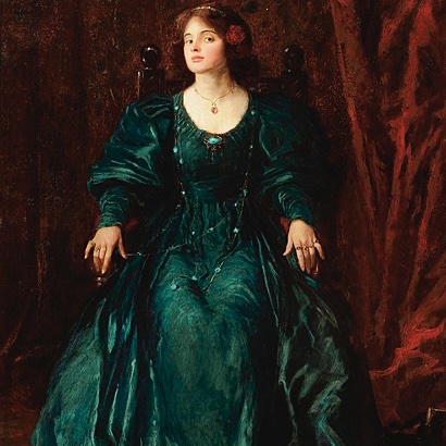 #WyrdWednesday The C19th passion for green created demand for bright wallpaper, clothing, accessories. But arsenic was used to produce emerald green &amp; this could be deadly, in wallpaper this gave off cyanide. In 1862 a 15 yr old girl died after licking green millinery decorations