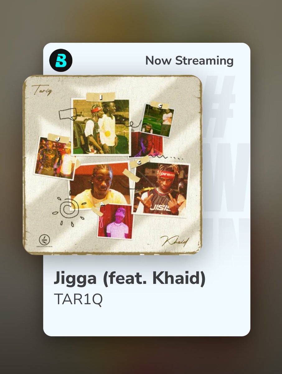 Son of the Moon <a href="/tariqforkeeps/">TAR1Q</a> features little snow <a href="/khaidxr/">little snow☃️ 444</a> on this dope track titled, #Jigga. 🌙☃️

Stream this jam on Boomplay! ➡️ Boom.lnk.to/Tar1qJiggaKhaid

#HomeOfMusic